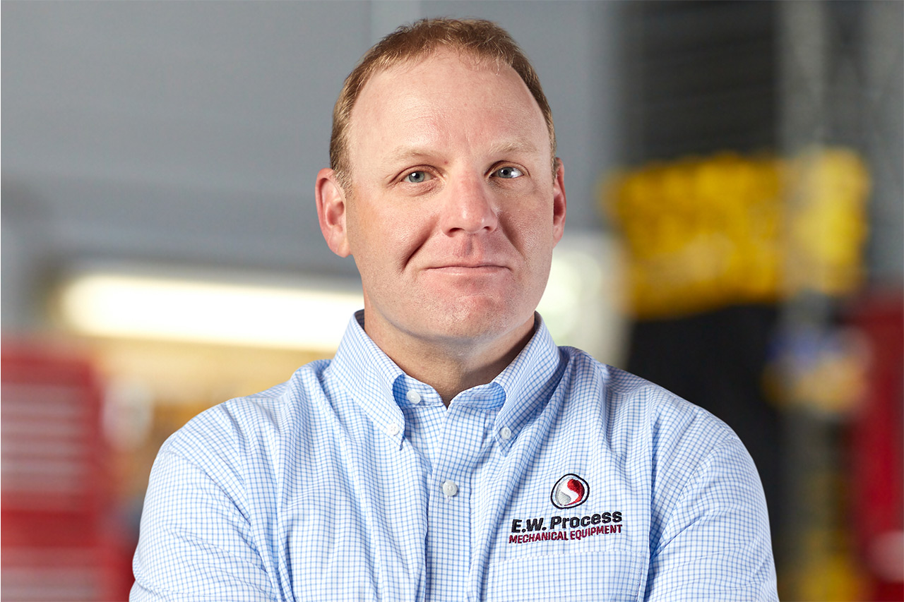 Headshot of E.W. Process employee Chris McDowell