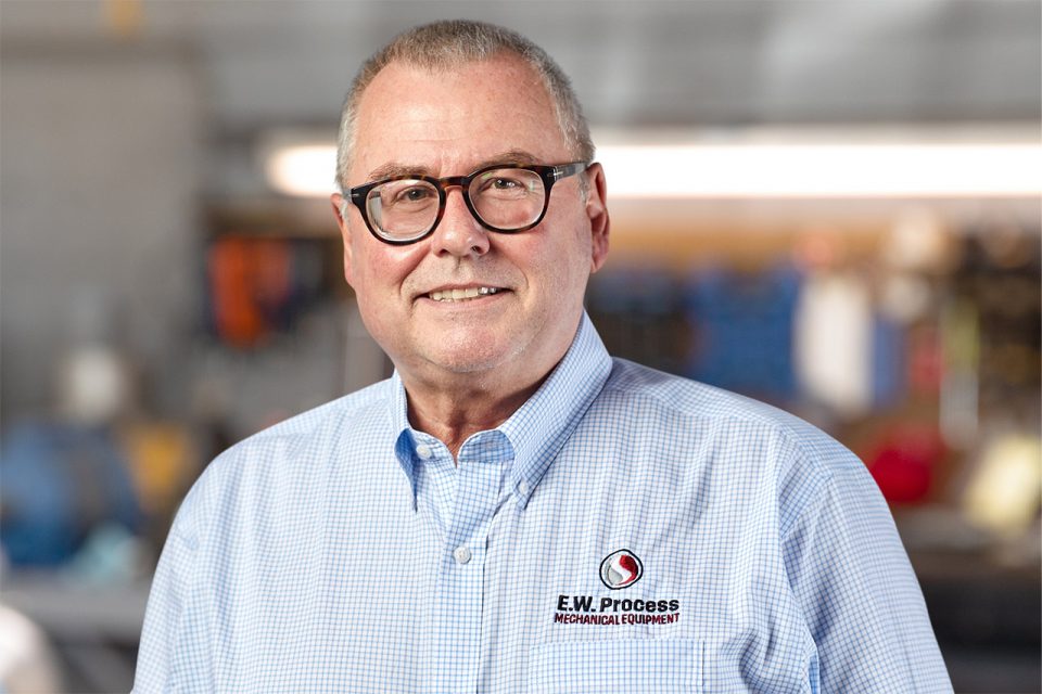 Headshot of E.W. Process employee John Hodge